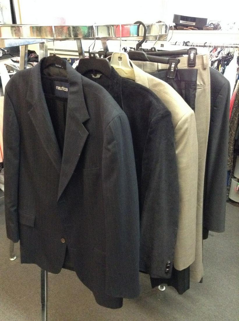 Large lot of Mens Suit Jackets and pants (1 of 1)