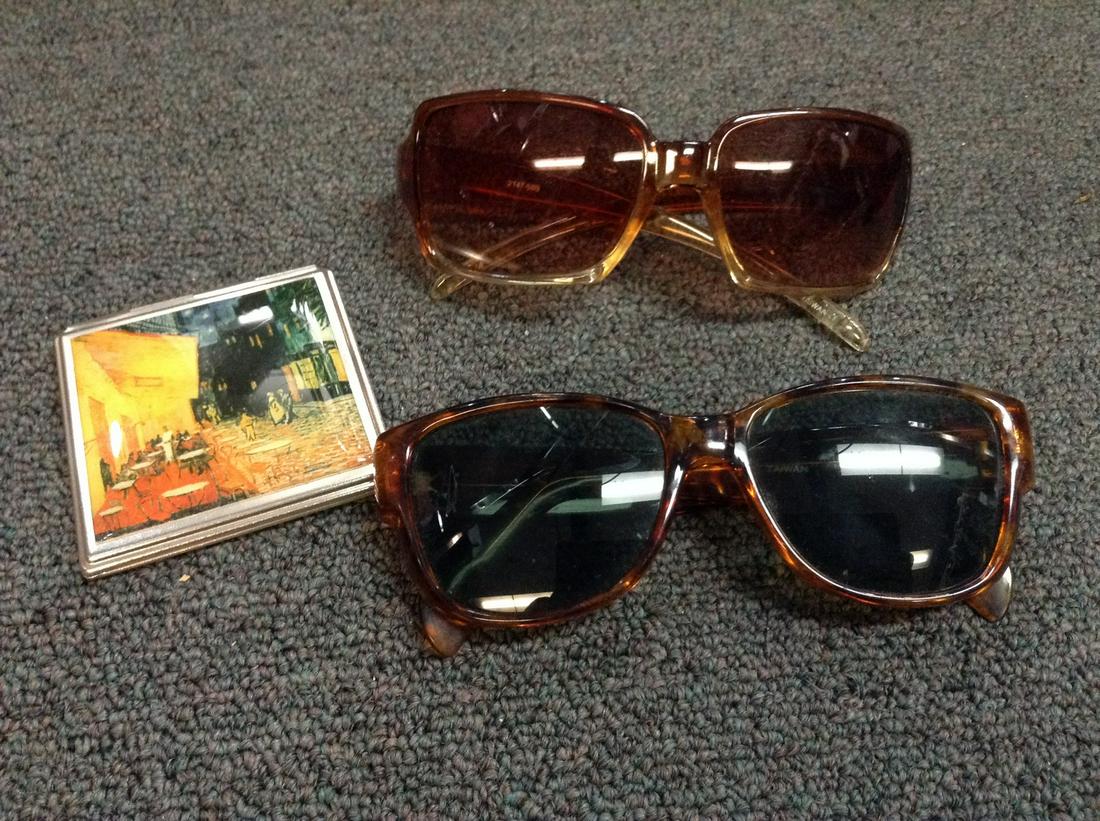 Sunglasses and "Van Gogh" Compact: Sunglasses and "Van Gogh" Compact