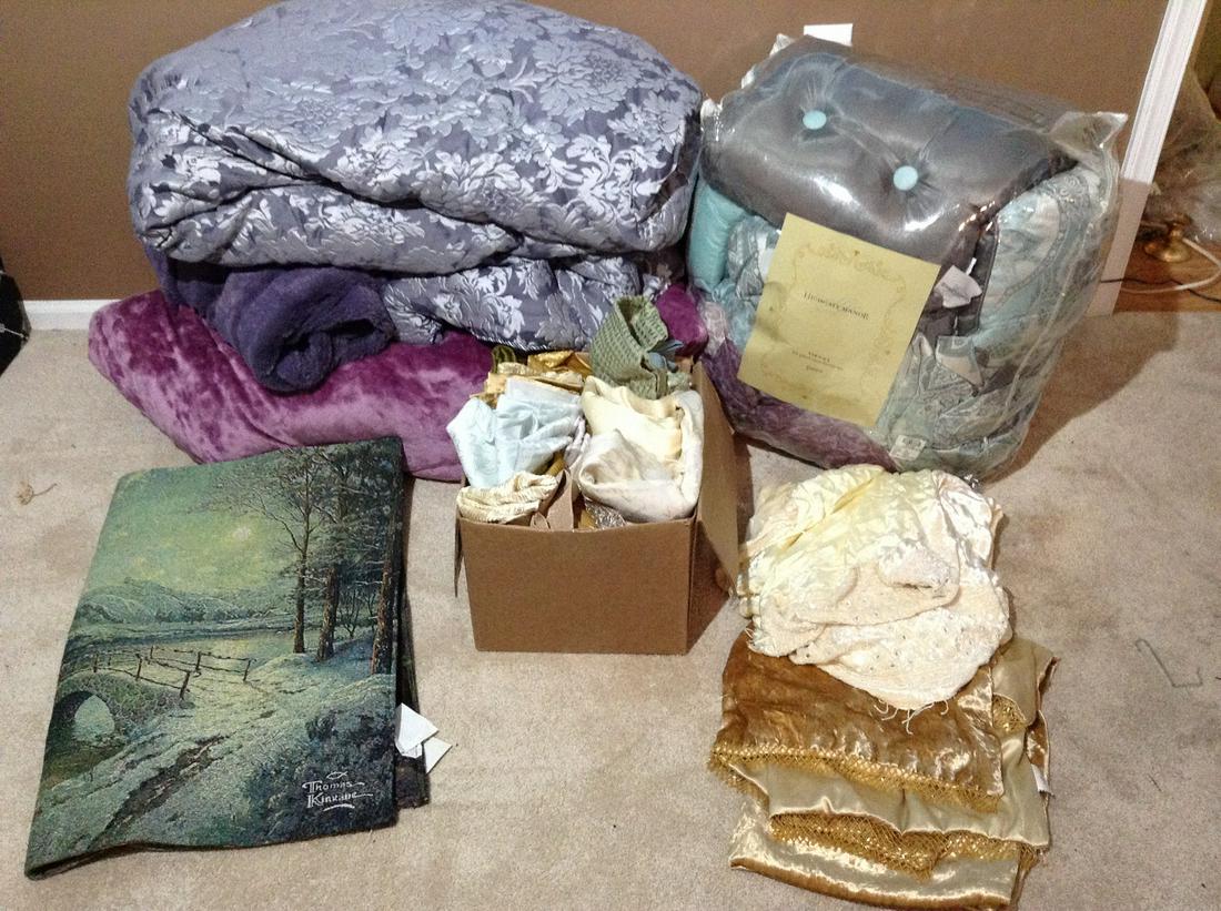 Comforters, New Thomas Kinkade Tapestry, Blankets and (1 of 1)