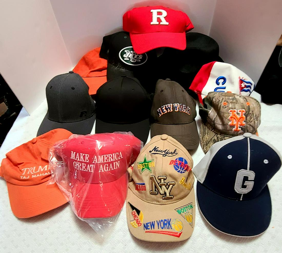 baseball caps & 1 fedora some NWT (1 of 1)