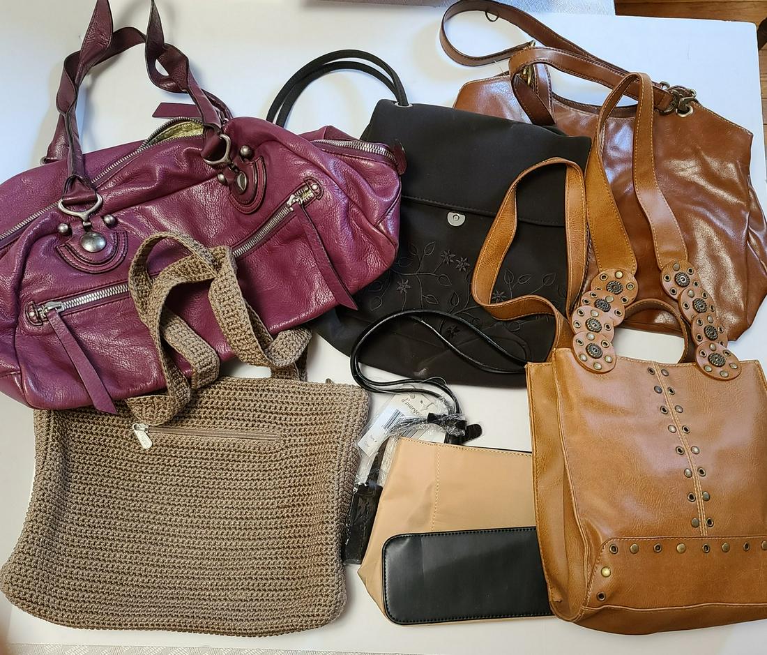purses incl leather nine west the sak: purses incl leather nine west the sak