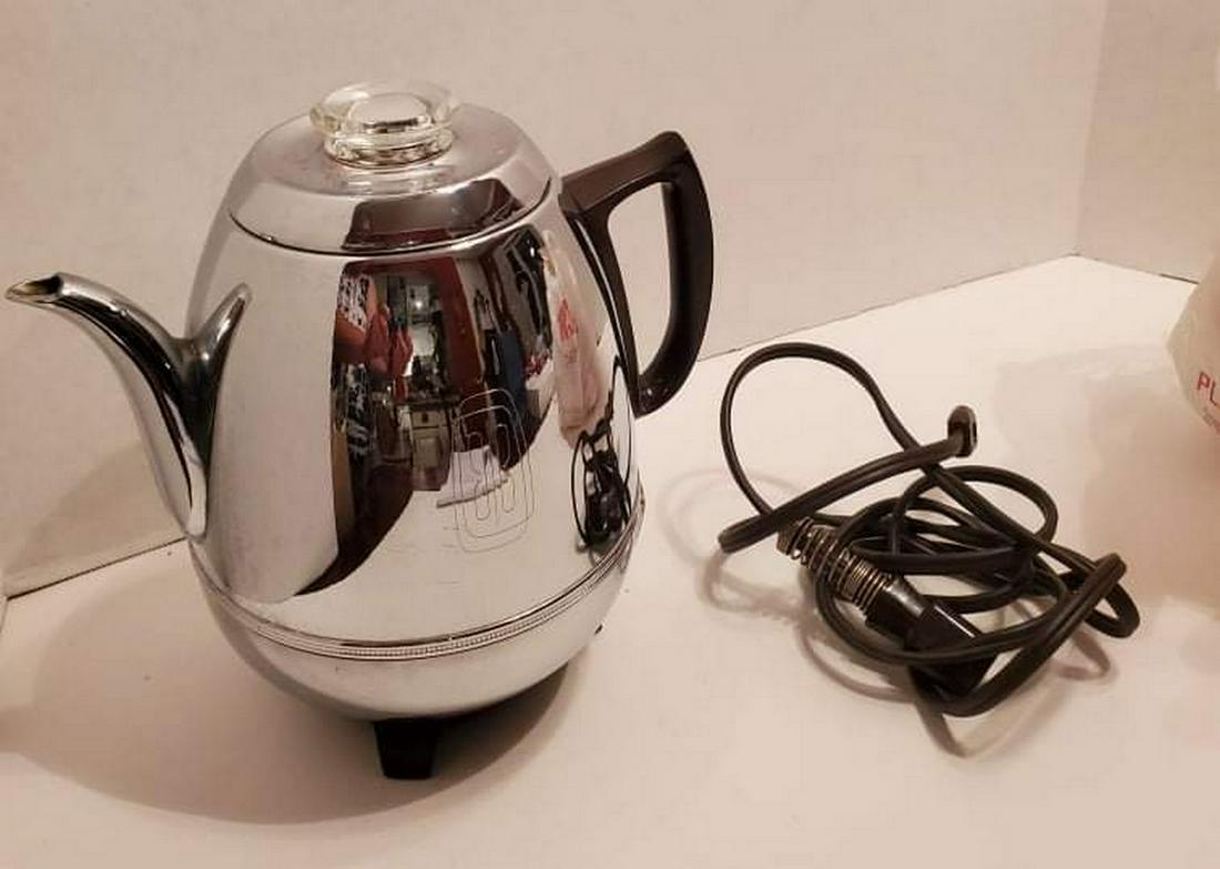 1950s GE 9 Cup Percolator: 1950s GE 9 Cup Percolator