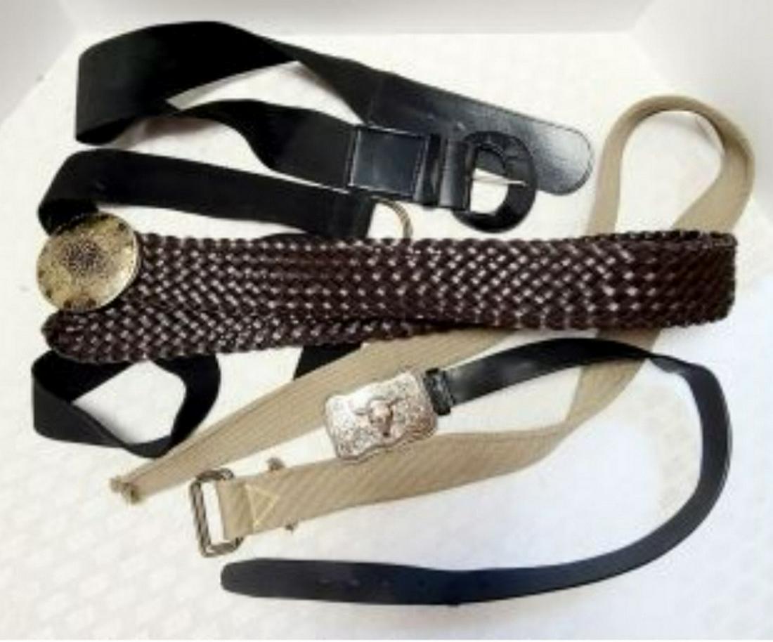 Vintage Belts incl Leather & Canvas: Vintage Belts incl Leather & Canvas