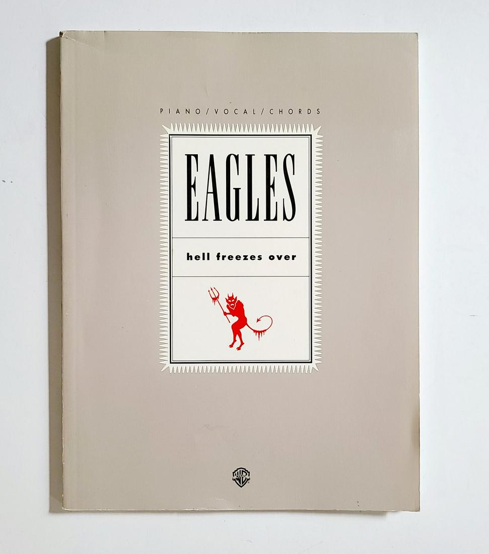 The Eagles Hell Freezes Over Music Book (1 of 1)