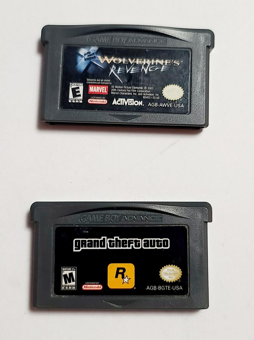 Gameboy Advance Wolverine's Revenge Grand Theft Auto (1 of 1)