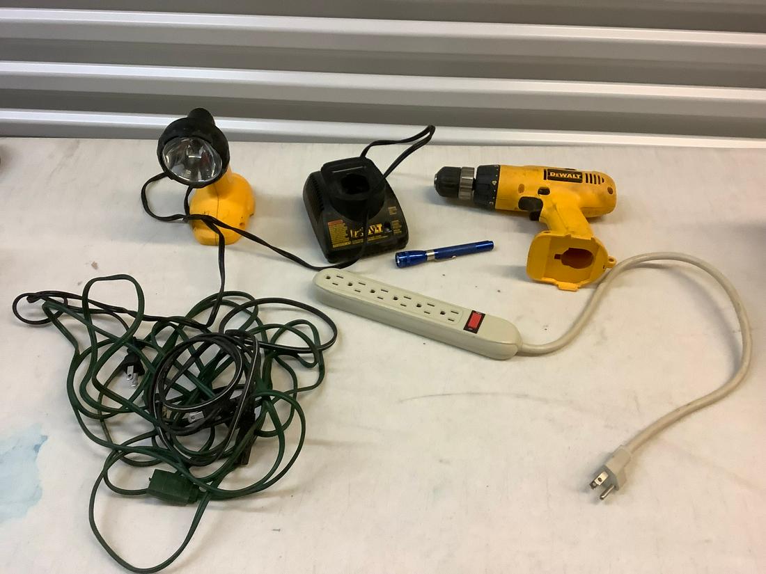 Dewalt drill, dewalt light, and more (1 of 1)