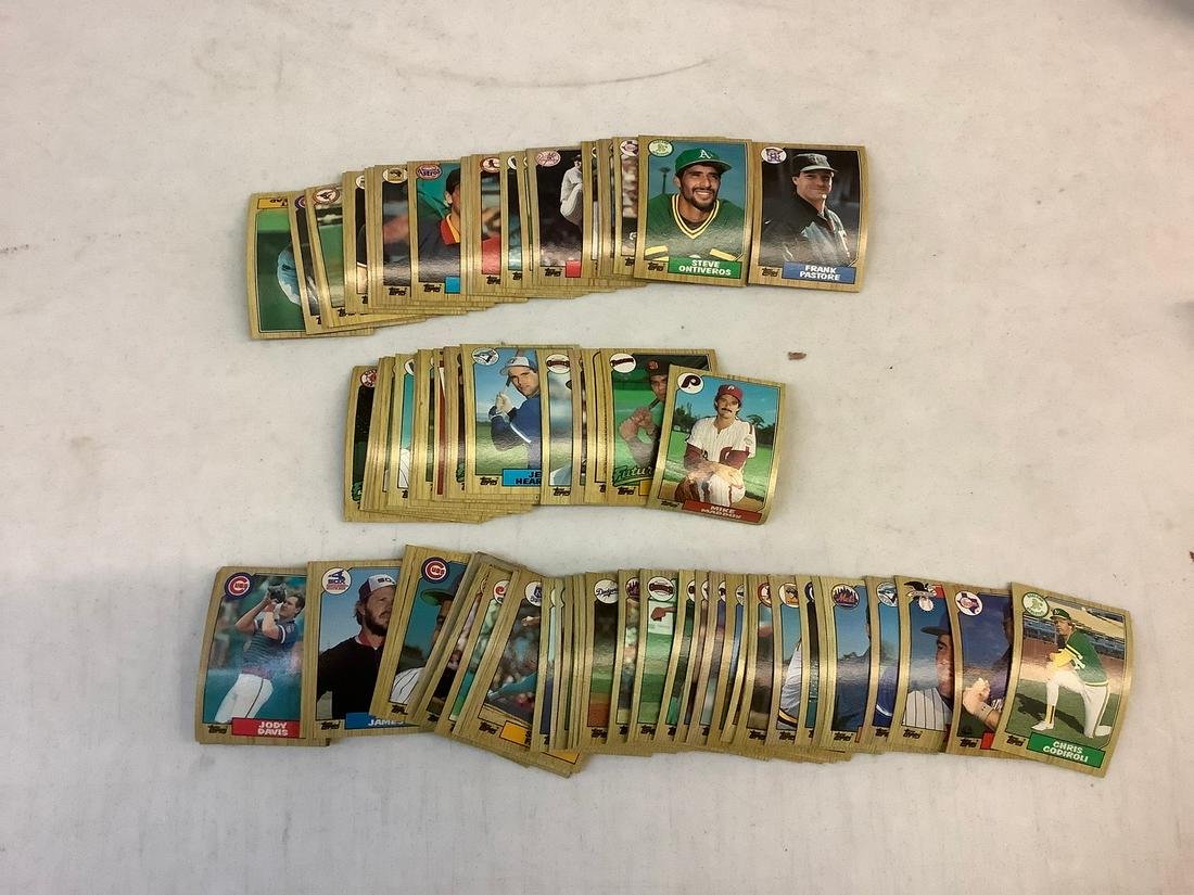 Large lot of 1987 Topps baseball cards (1 of 1)