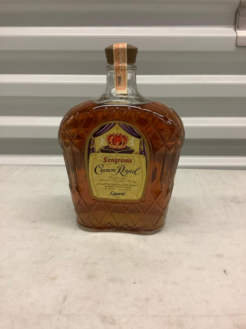 Seagram's Crown Royal 1964 Canadian Whisky