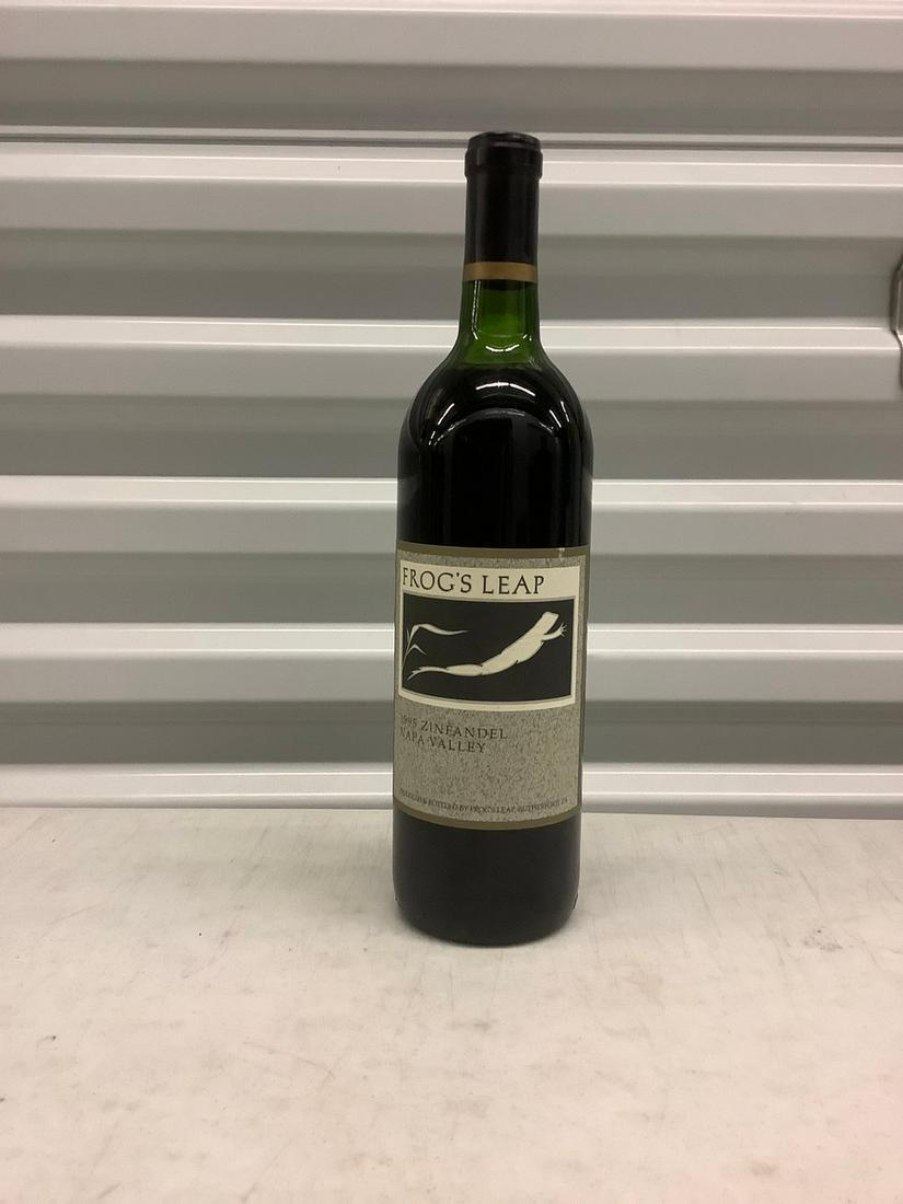 Frog's Leap 1995 Zinfandel Napa Valley 750mL bottle (1 of 1)