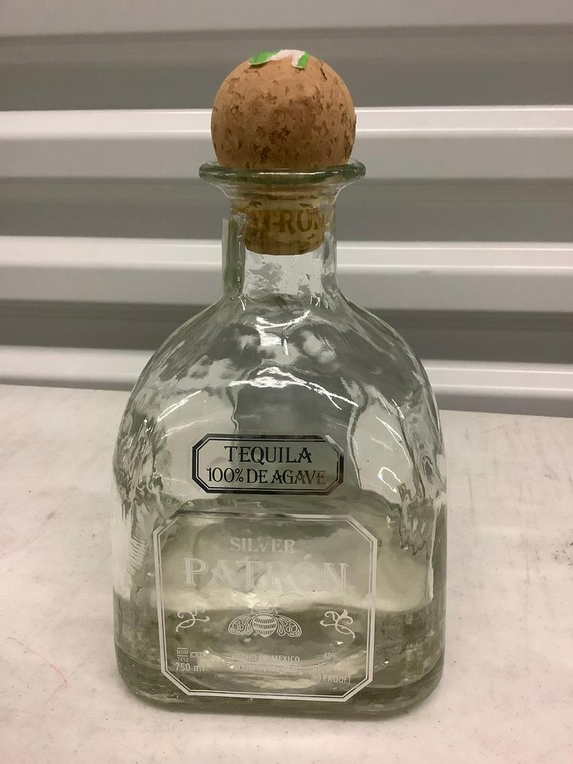 Silver Tequila Patron 750mL bottle (1 of 1)