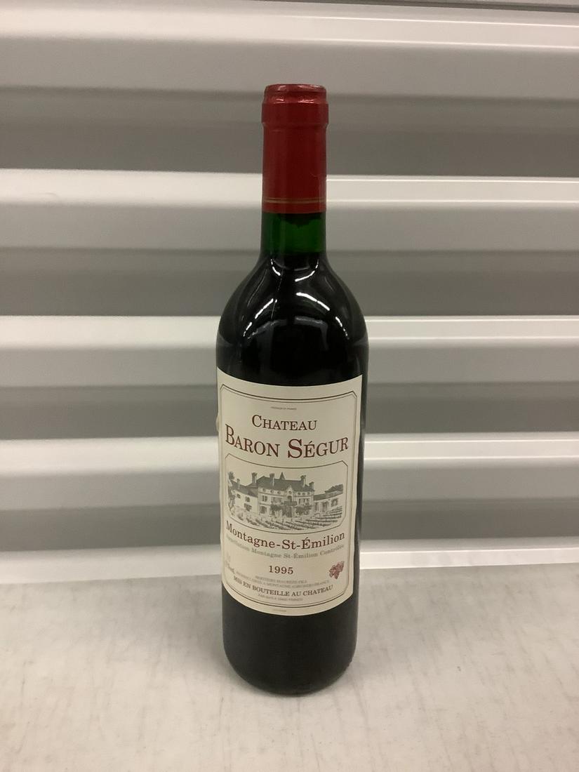Chateau Baron Segur 1995 750 ML Bottle (1 of 1)