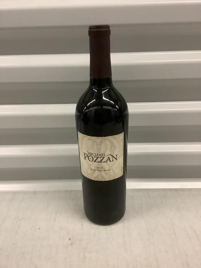 2007 Michael Pozzan Nappa Valley Merlot 750 ML Bottle (1 of 1)