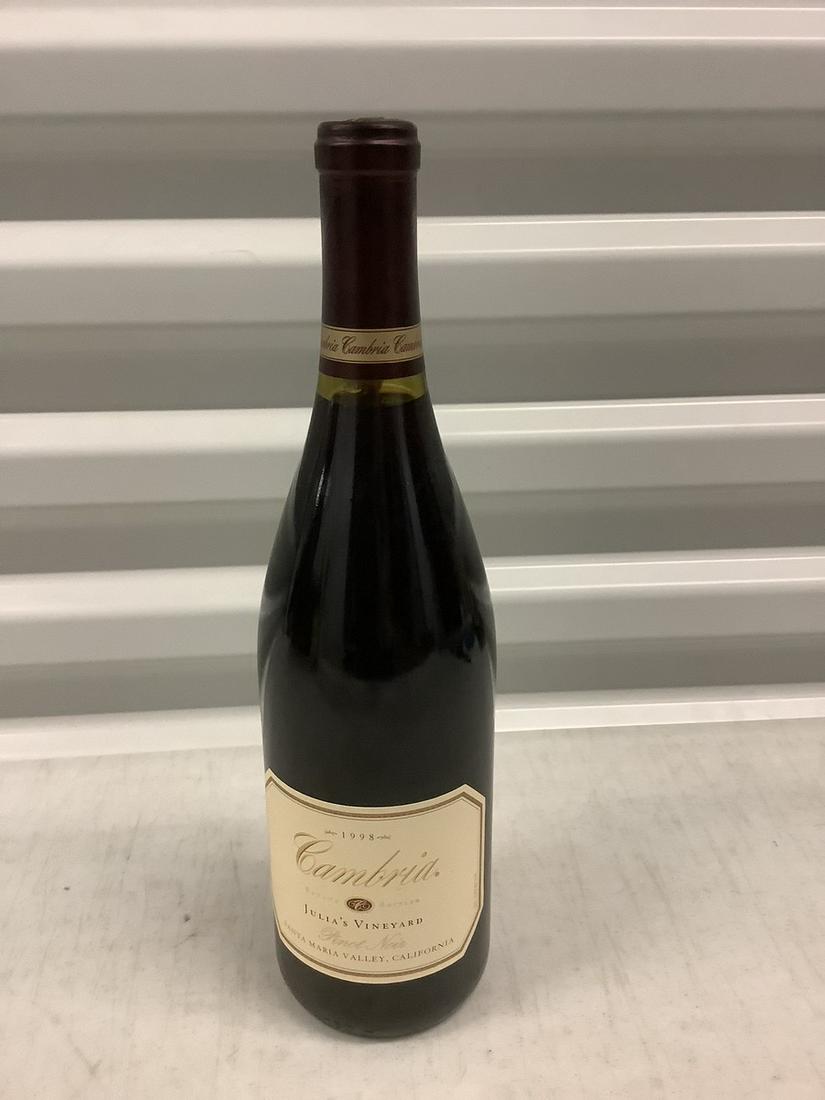 1998 Cambria Pinot Noir 750 ML Bottle (1 of 1)