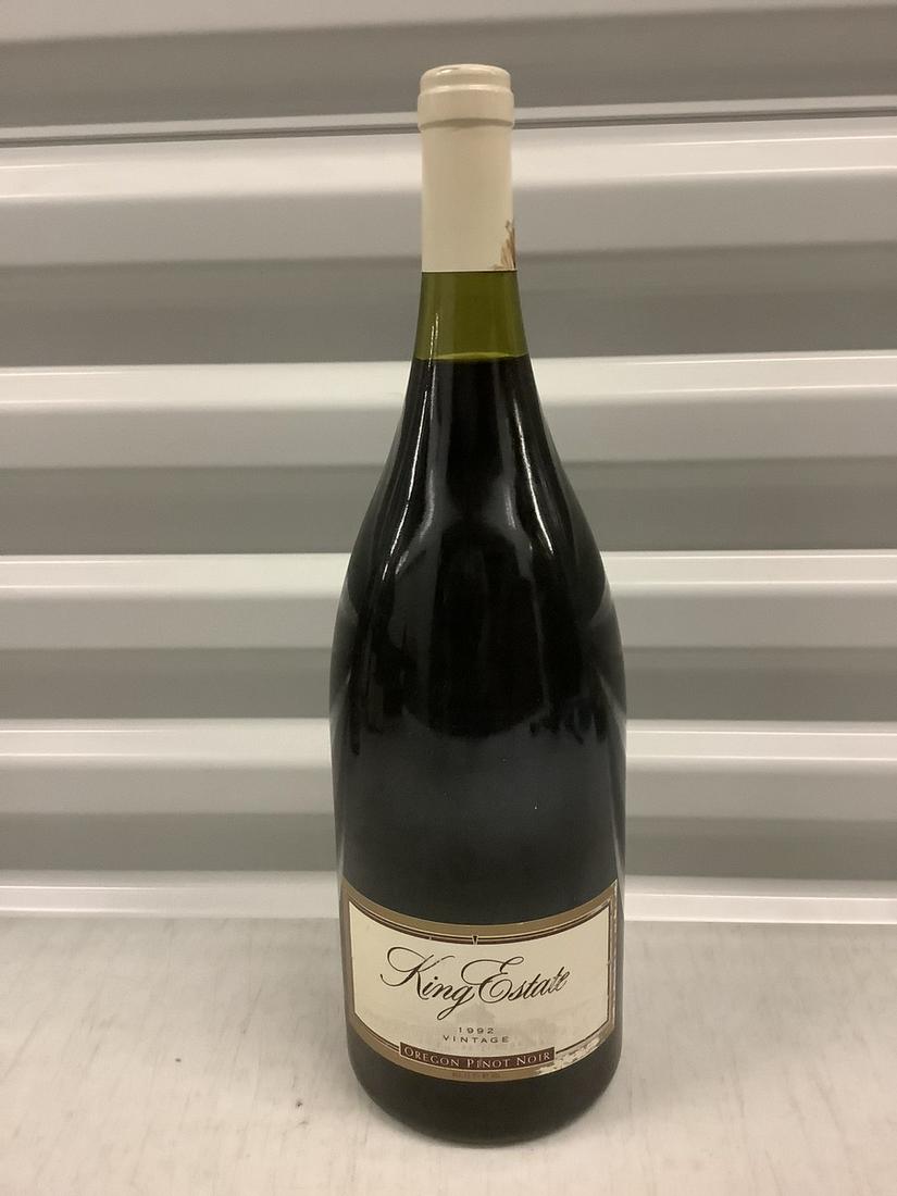 1992 King Estate Oregon Pinot Noir 1.5 Liter Bottle (1 of 1)