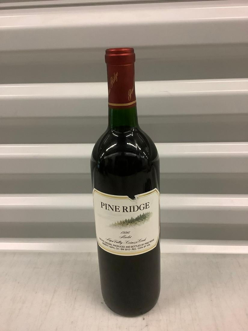 1996 Pine Ridge Merlot 750 ML (1 of 1)