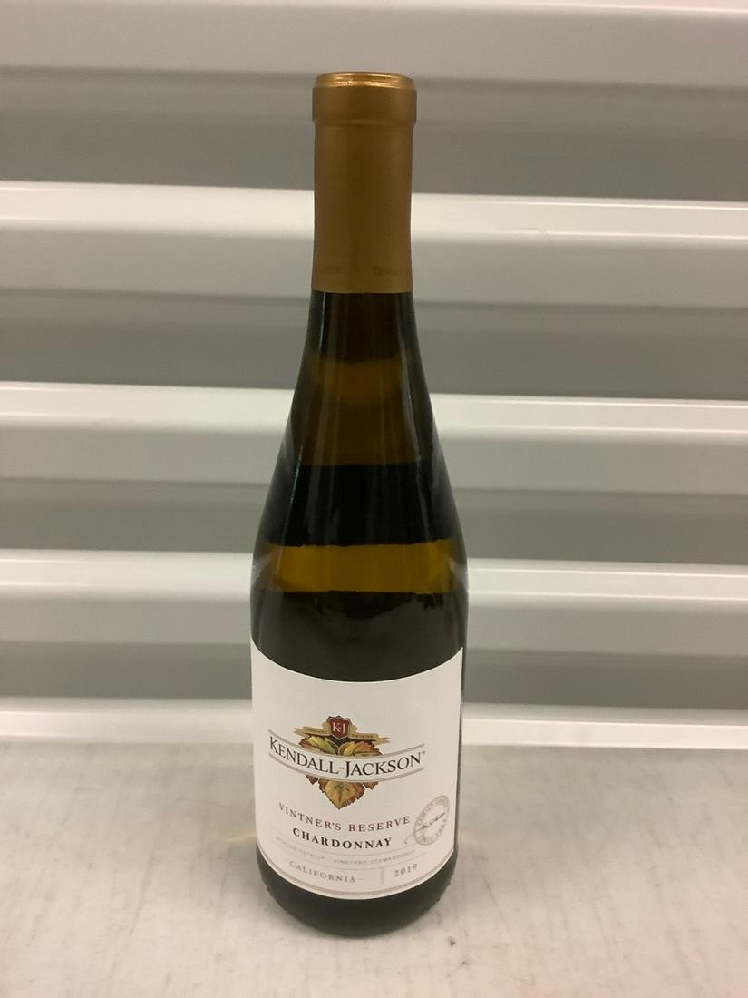 2019 Kendall-Jackson Chardonnay 750 ML: Any contents in bottle is Free; You are bidding on the bottle & unbroken tax stamp