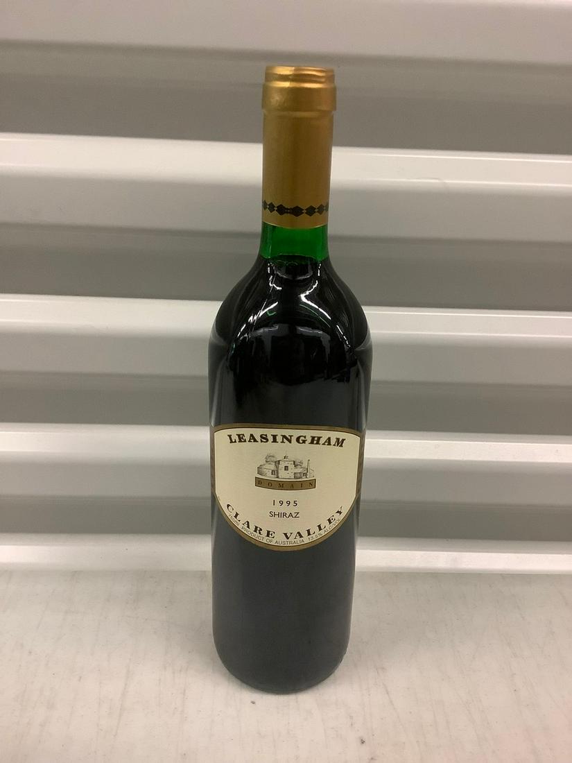 1995 Leasingham Shiraz 750 ML: Any contents in bottle is Free; You are bidding on the bottle & unbroken tax stamp