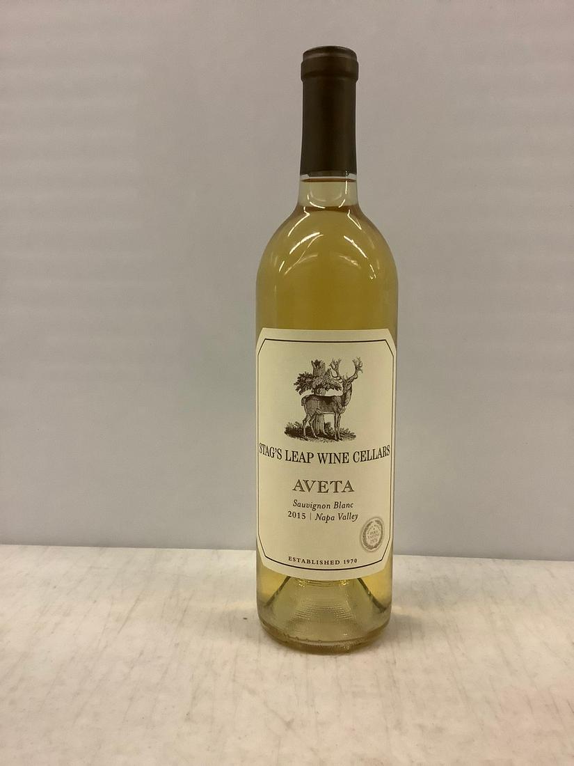 2015 Stag's Leap Wine Cellars Aveta 750 ML: Any contents in bottle is Free; You are bidding on the bottle & unbroken tax stamp