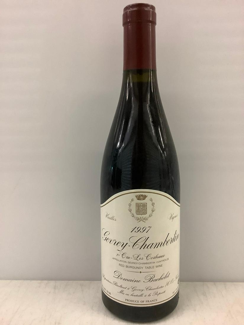 1997 Gevrey Chambertin 750 ML: Any contents in bottle is Free; You are bidding on the bottle & unbroken tax stamp