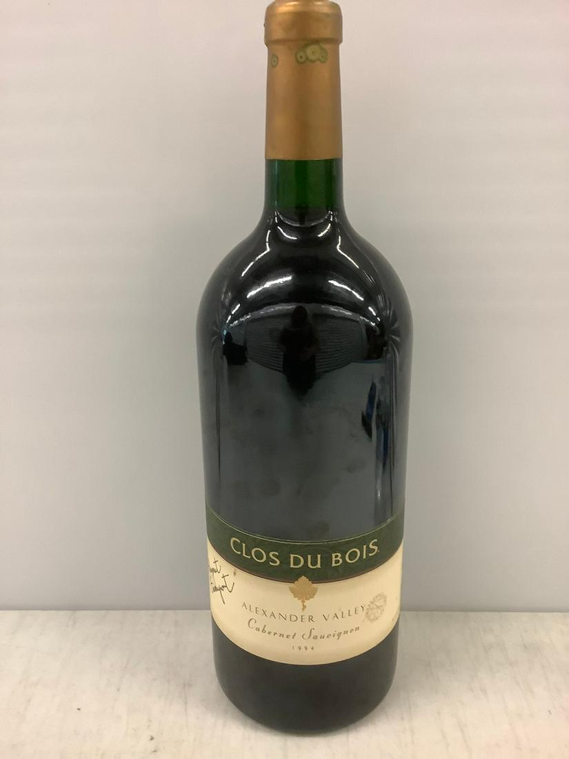 1994 Clos Du Bois Alexander Valley: Any contents in bottle is Free; You are bidding on the bottle & unbroken tax stamp