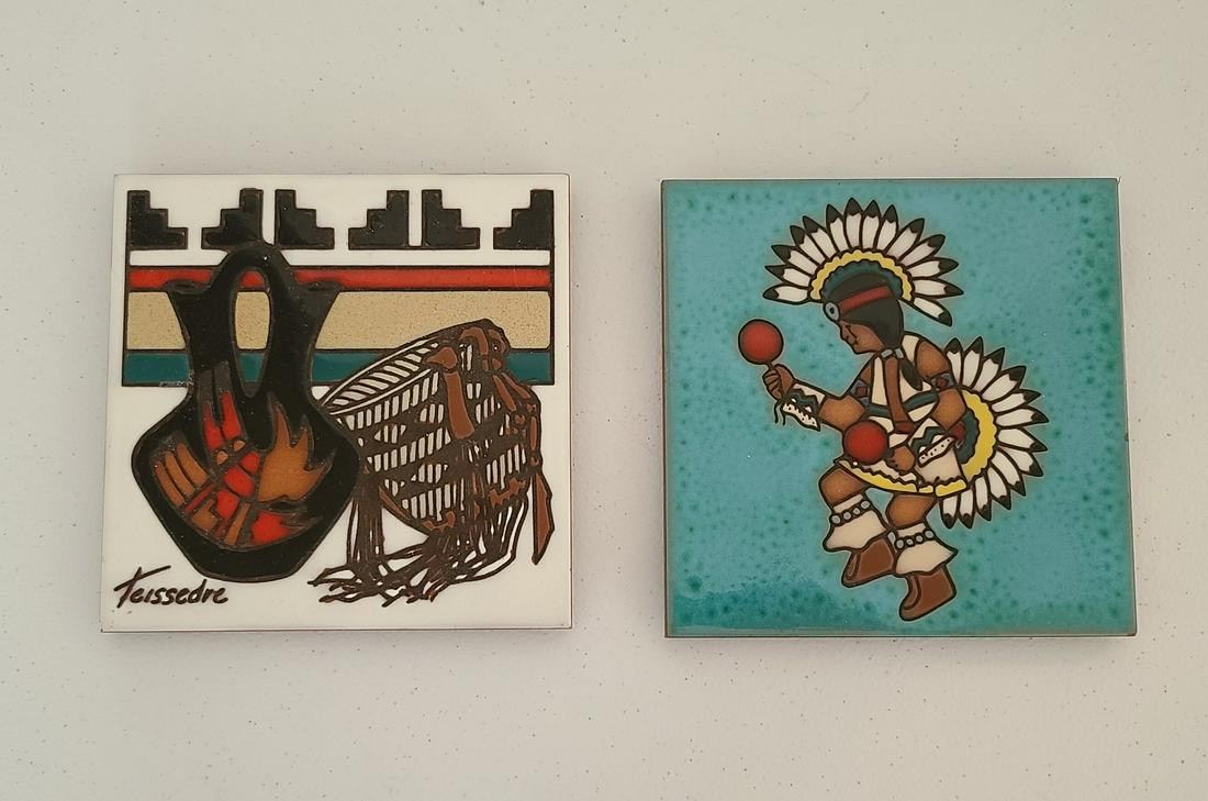 Teissedre Terracotta Trivets 6x6: Teissedre Terracotta Trivets 6x6