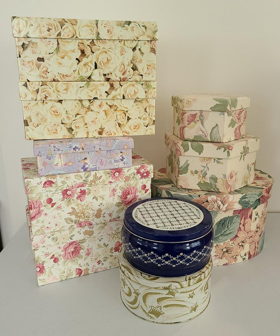 assorted storage boxes (1 of 1)