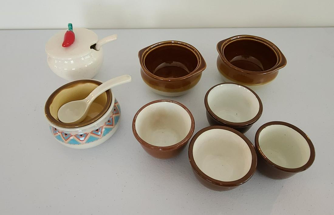 ceramic serving items incl southwest (1 of 1)