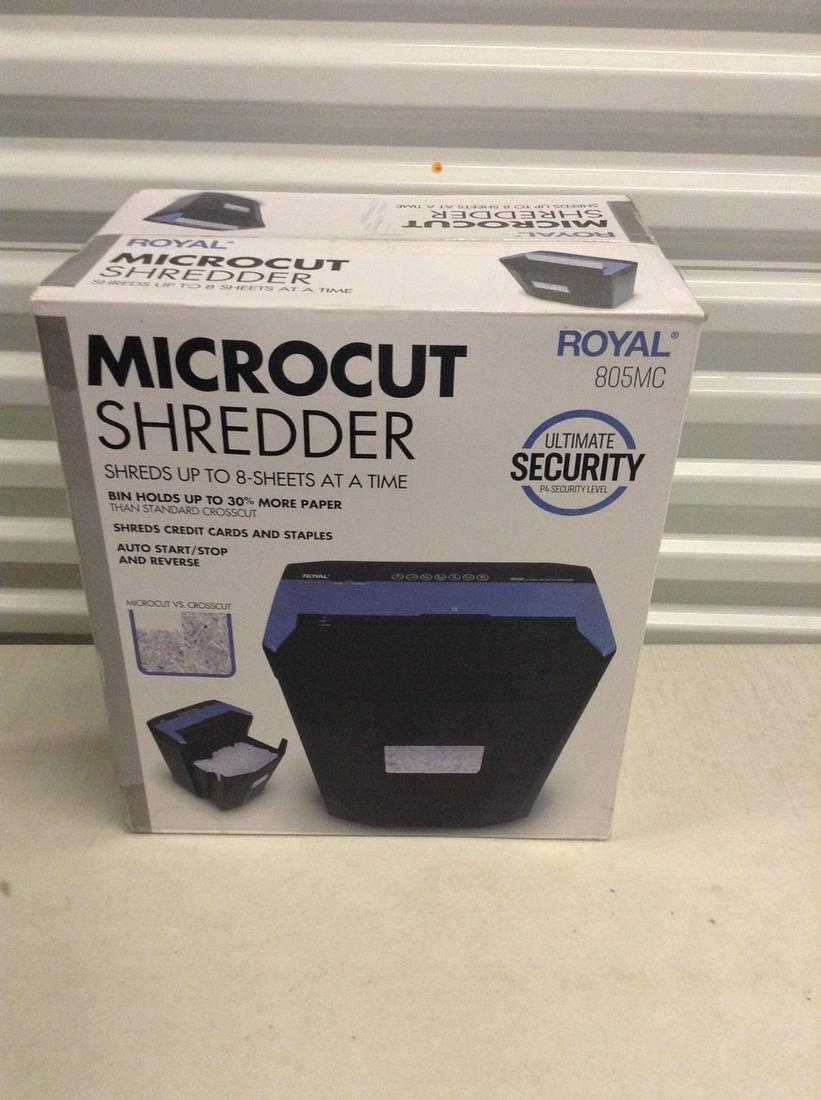 Micro cut shredder royal 805mc (1 of 1)