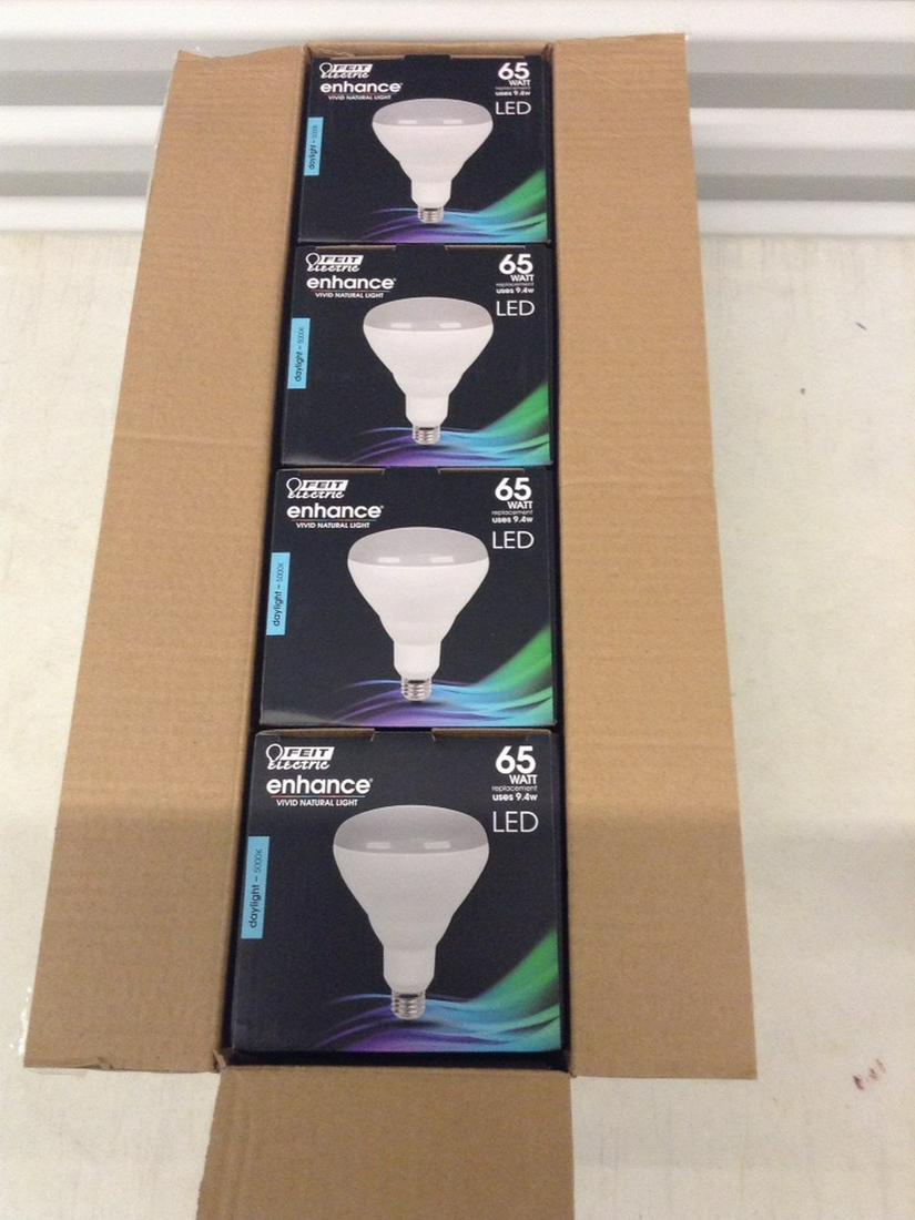 Lot of Feit Electric enhance 65 Watt LED lightbulbs: Lot of Feit Electric enhance 65 Watt LED lightbulbs
