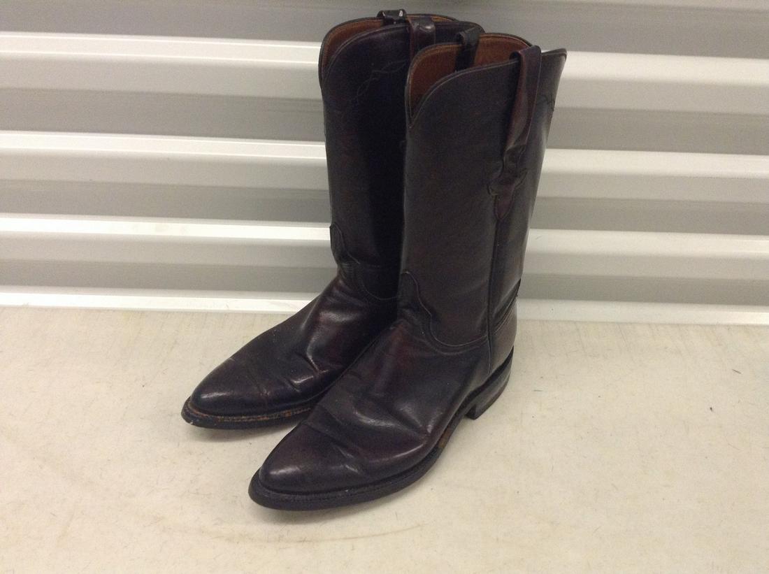 Lucchese handmade leather boots (1 of 1)