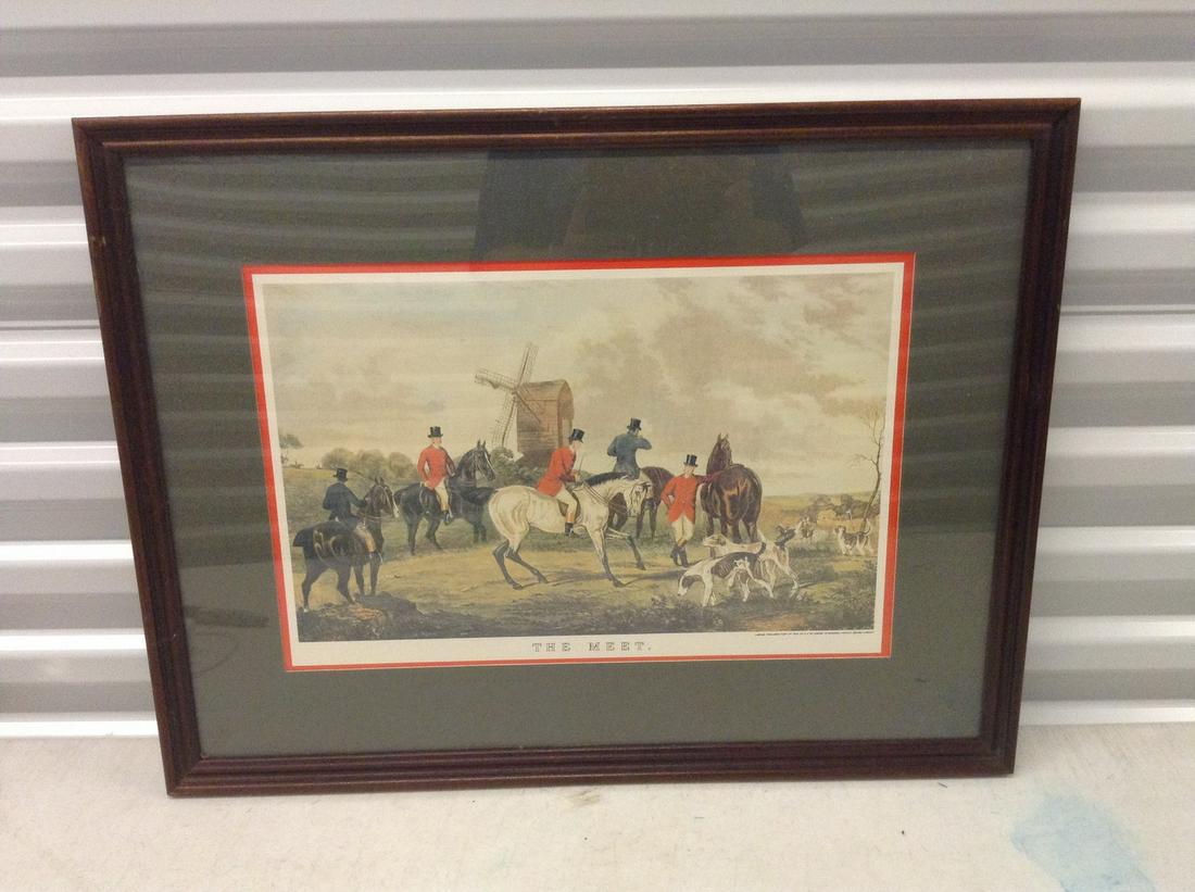 "The Meet" framed print with certificate 26x20 (1 of 1)