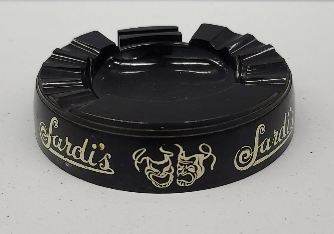 Vintage USA NYC Made Sardi's Ashtray: Vintage USA NYC Made Sardi's Ashtray