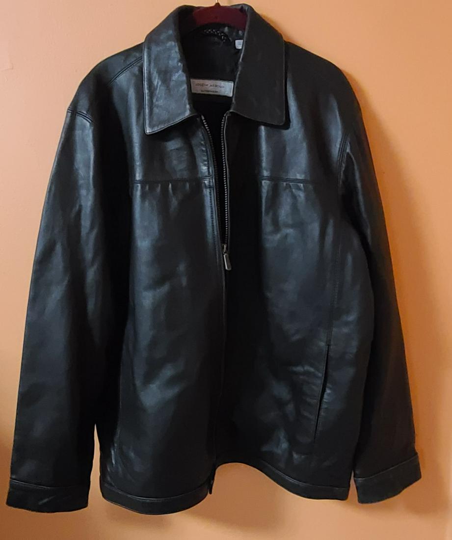 Joseph Abboud Men's M Leather Jacket like new (1 of 1)