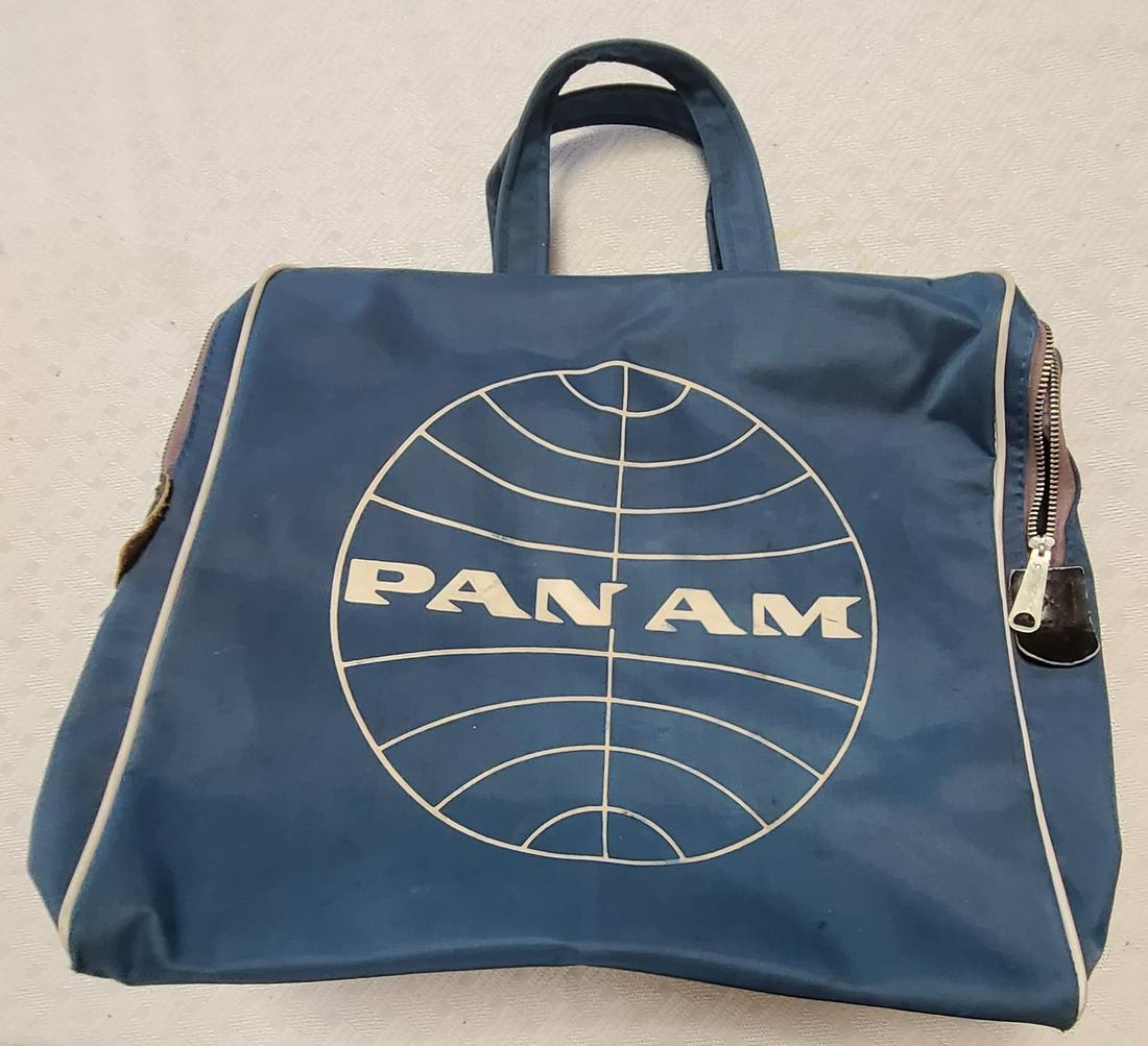 Vintage Pan Am Bag 13x11x6: needs cleaning