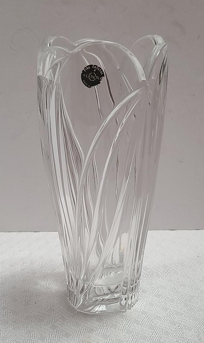 Lenox Crystal Vase 10x5" (1 of 1)