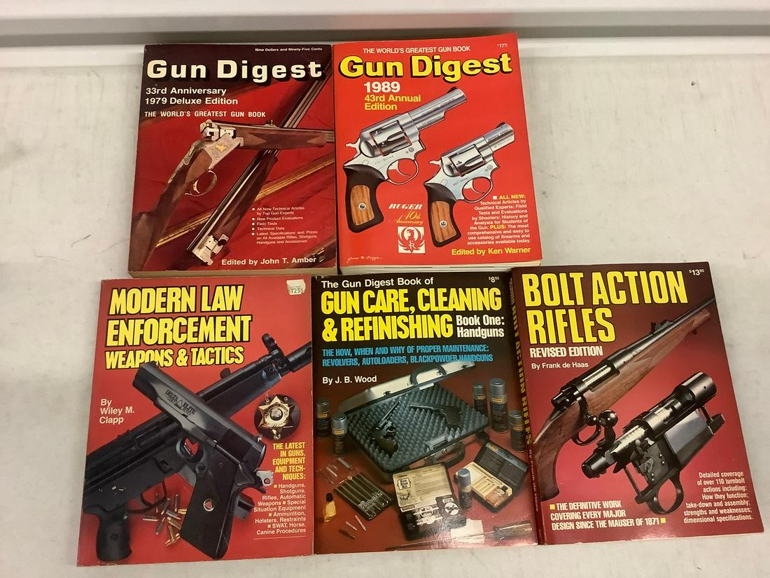 Lot of Gun Books: Lot of Gun Books