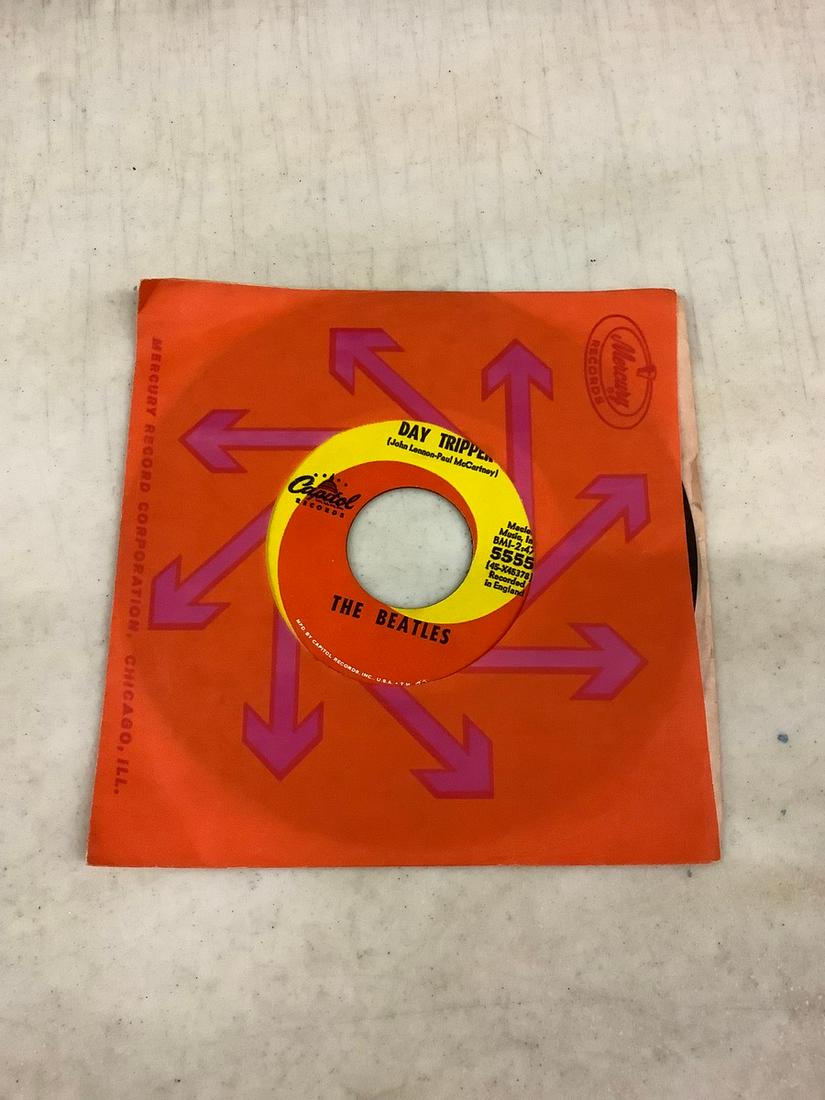 Original Beatles Day Tripper 45 record (1 of 1)