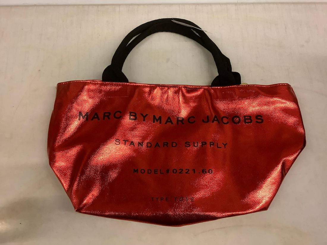 Marc Jacobs Red tote bag mint (1 of 1)