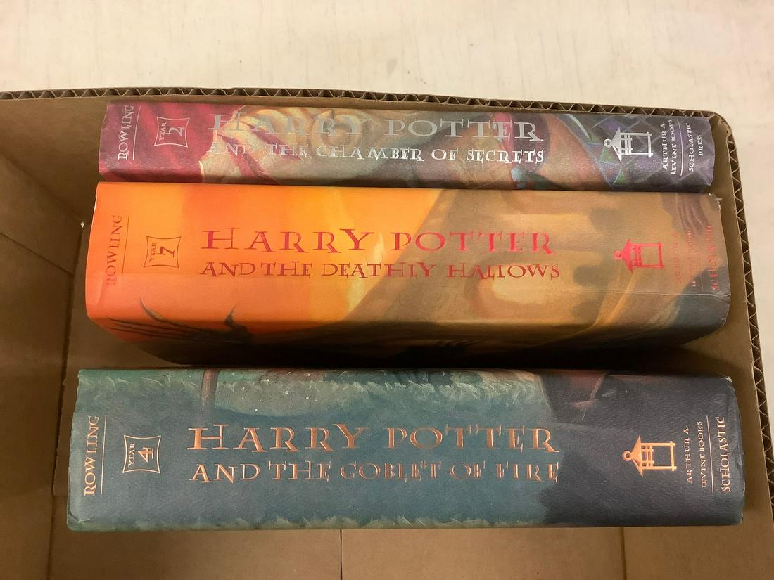 Harry Potter Hardcover books all first edition: Harry Potter Hardcover books all first edition