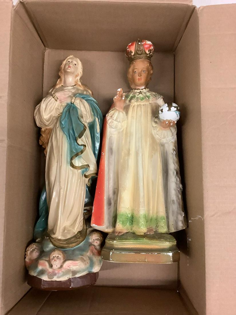 1950's religious statues 15.5 inch tall (1 of 1)