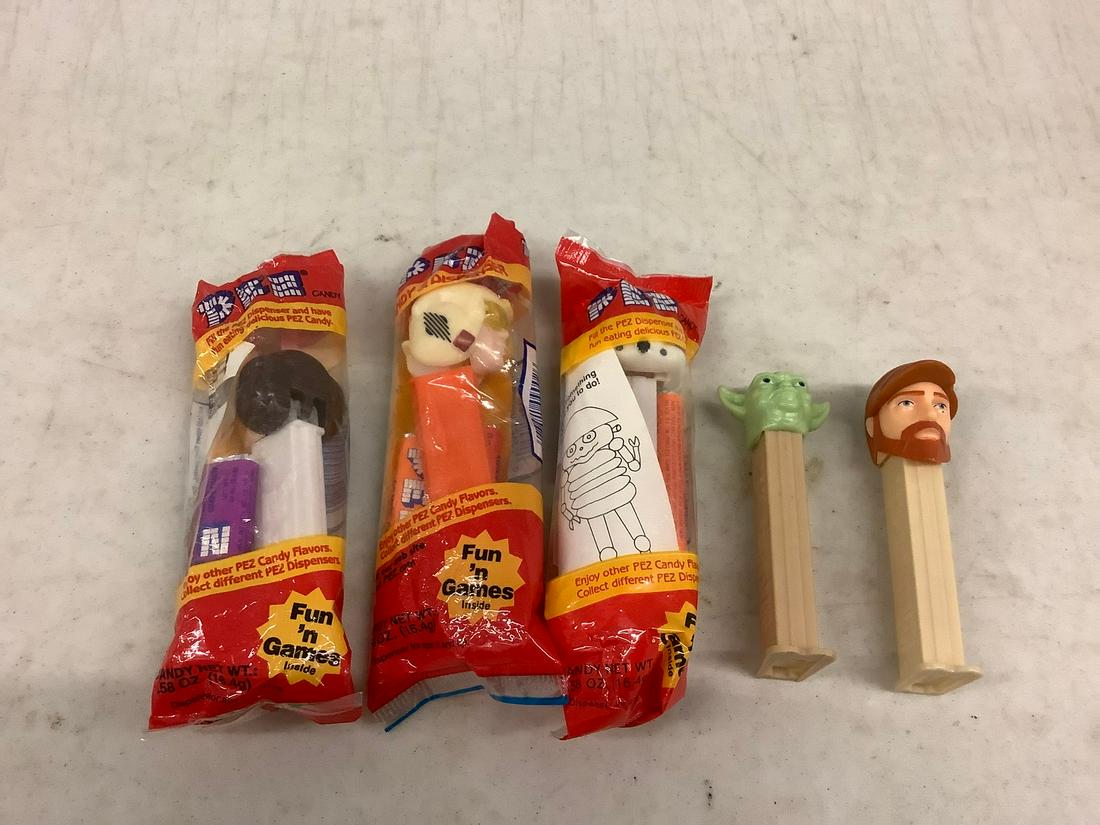 Vintage Star Wars Pez Dispensers: Vintage Star Wars Pez Dispensers
