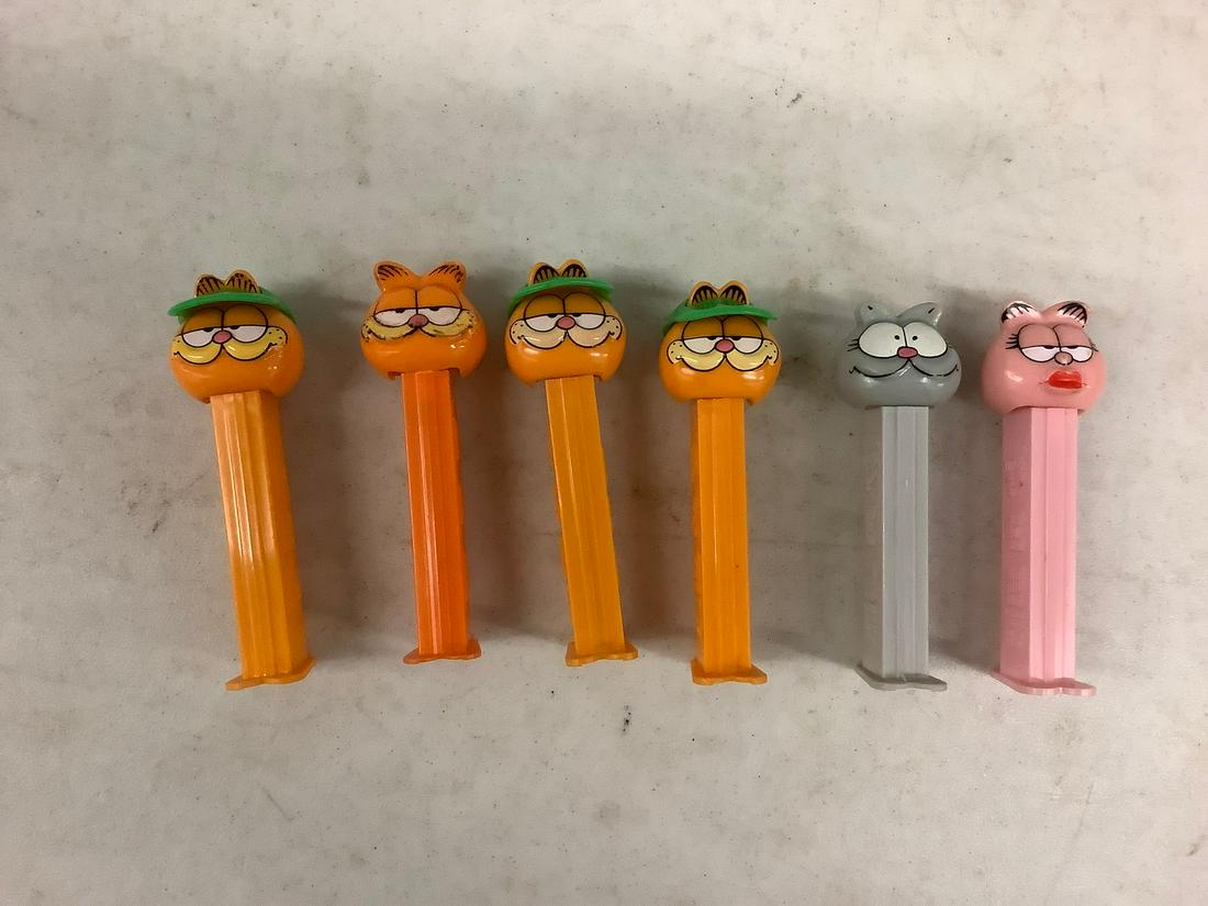 Vintage Garfield Pez Dispensers: Vintage Garfield Pez Dispensers