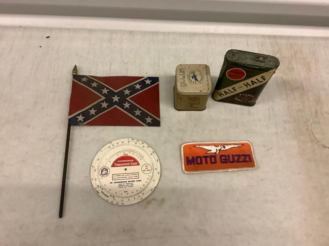Miniature Confederate Flag, vintage patch and more (1 of 1)