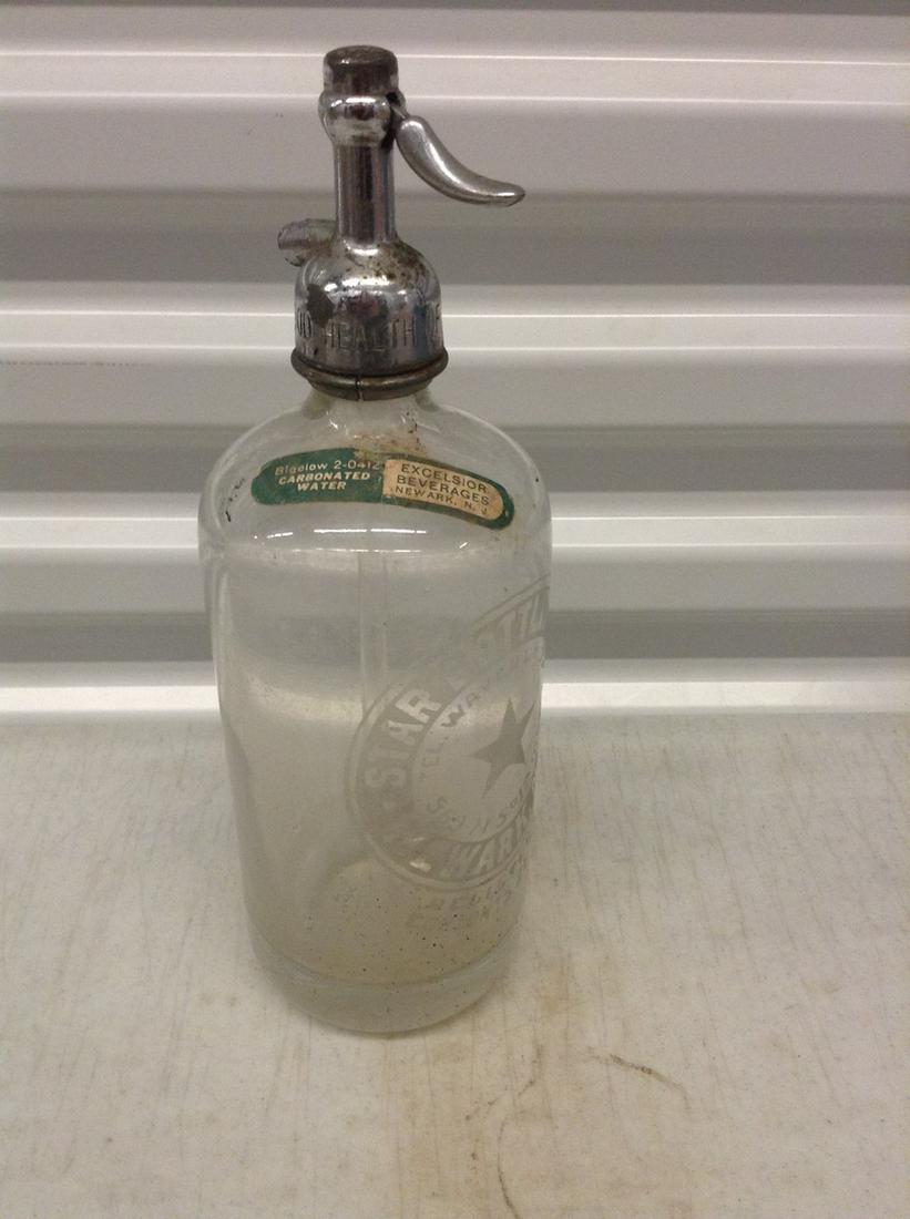 Star Bottling Co  Vintage Seltzer Spritzer Bottle (1 of 1)
