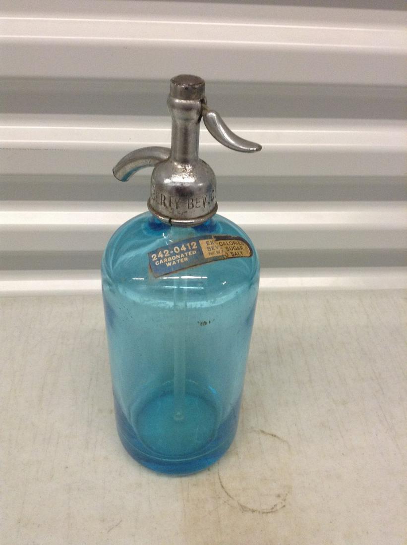 Liberty Beverage Co Vintage Seltzer Spritzer Bottle (1 of 1)