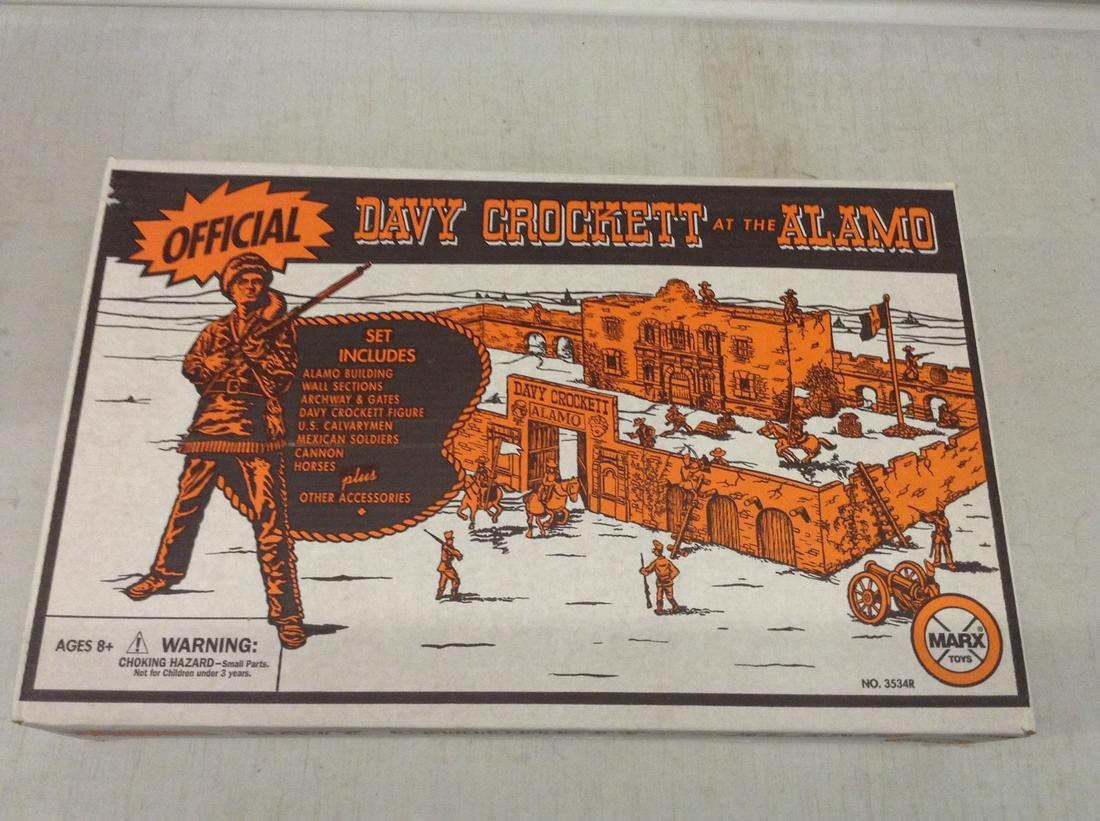 Vintage Davy Crocket at the Alamo Play Set (1 of 1)