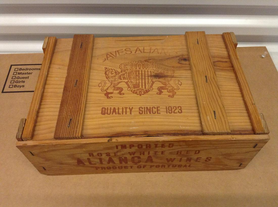 Wine crate LxHxD 14x9.5x5": Wine crate LxHxD 14x9.5x5"