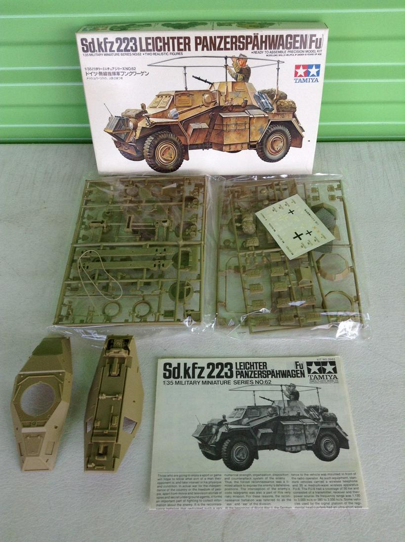 Tamiya Military Miniature Model Kit Sealed parts (1 of 1)