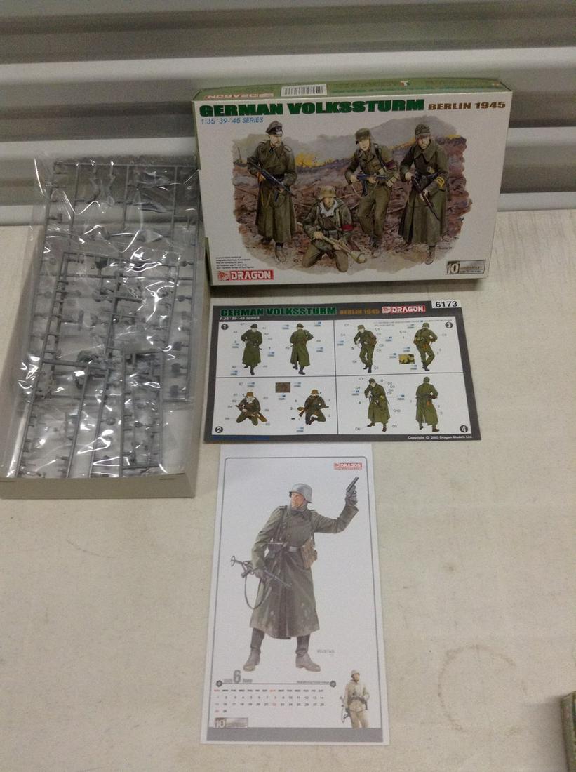 German WWII Model Kit  Sealed Parts (1 of 1)