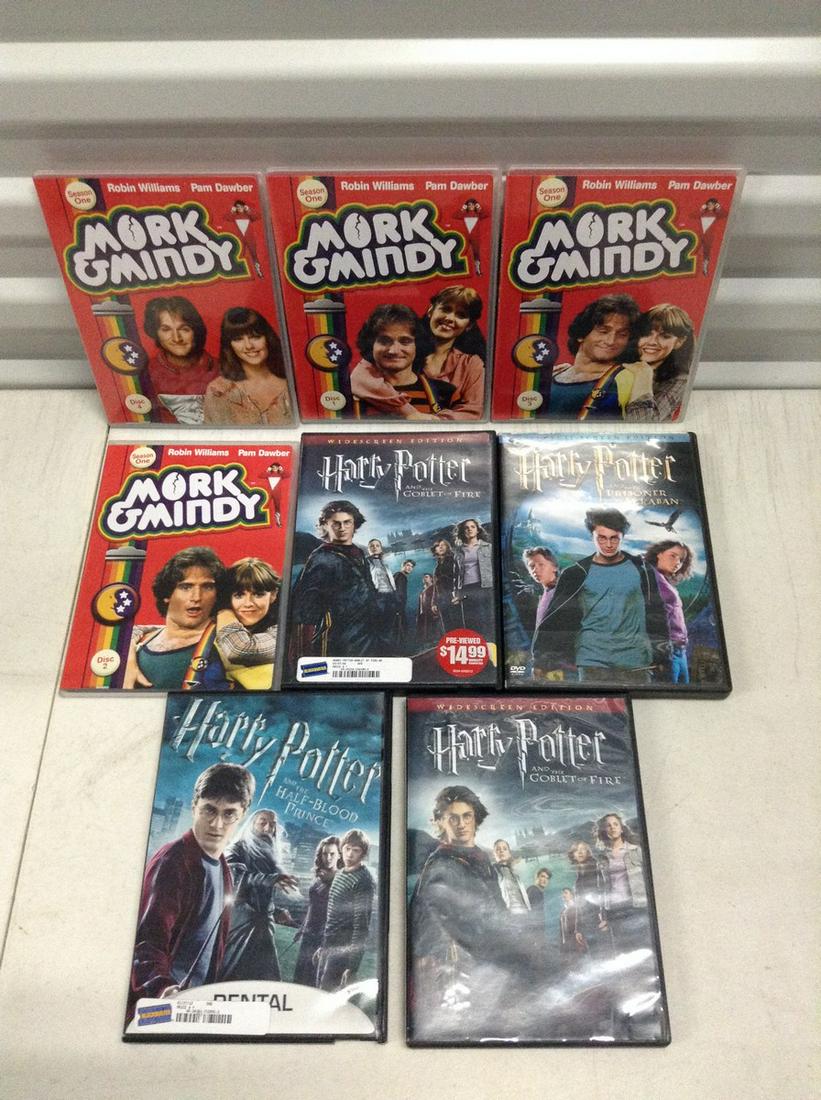 Harry Potter and Mork & Mindy DVDs: Harry Potter and Mork & Mindy DVDs